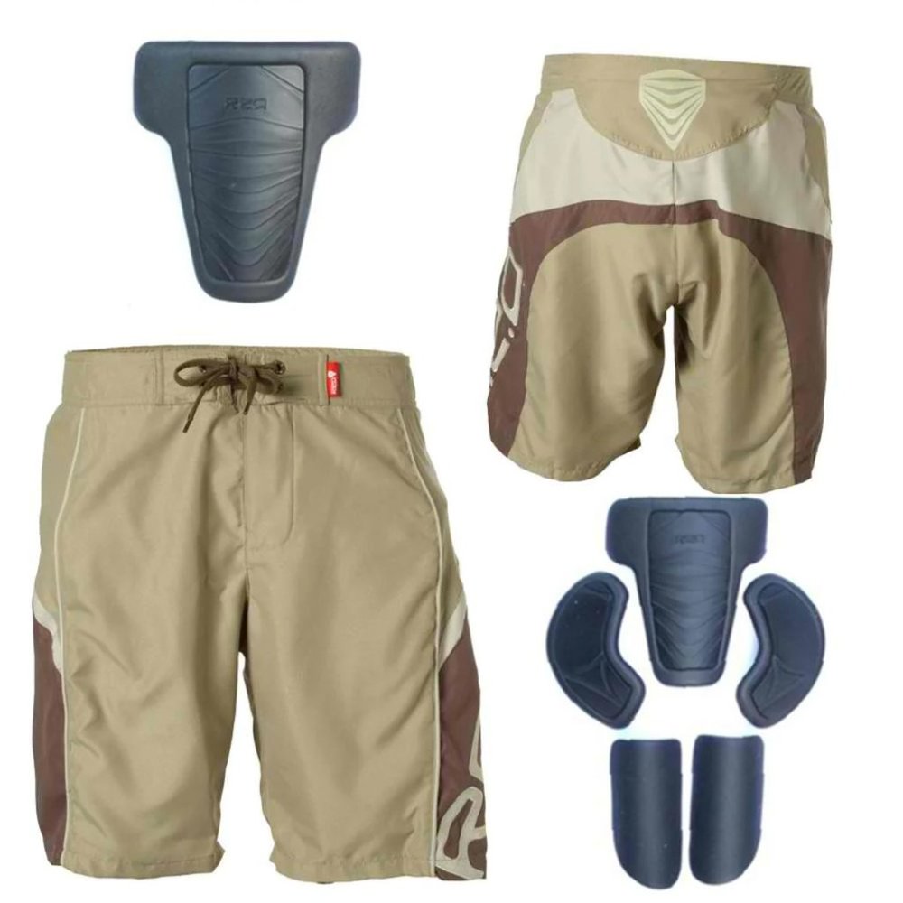 $140 Red by Burton Impact Shorts Protection Hip Butt Padded Pant Protective Gear
